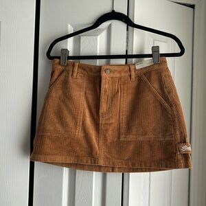 Corduroy skirt